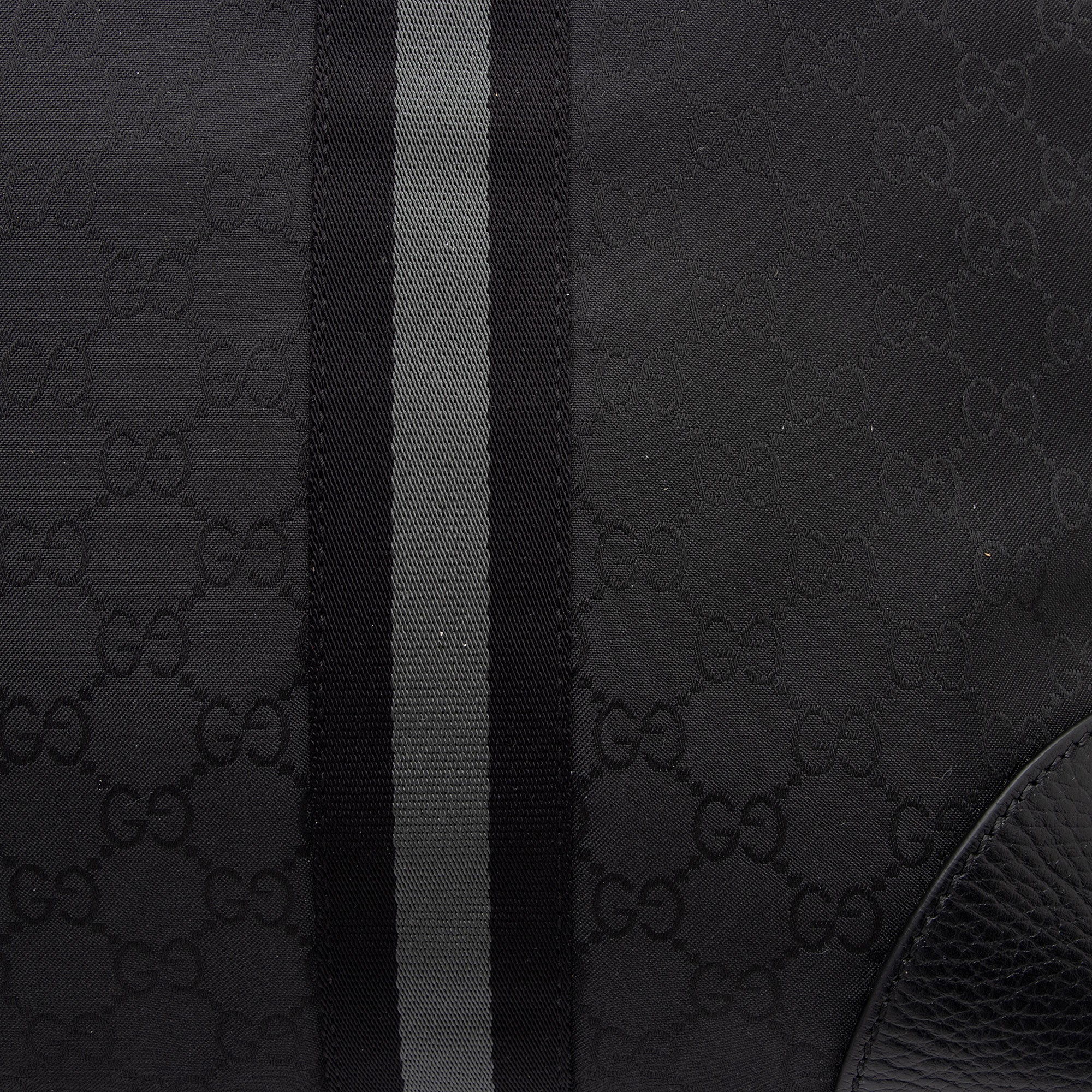 Gucci GG Nylon Travel Duffle Bag (SHF-QIDbW5)