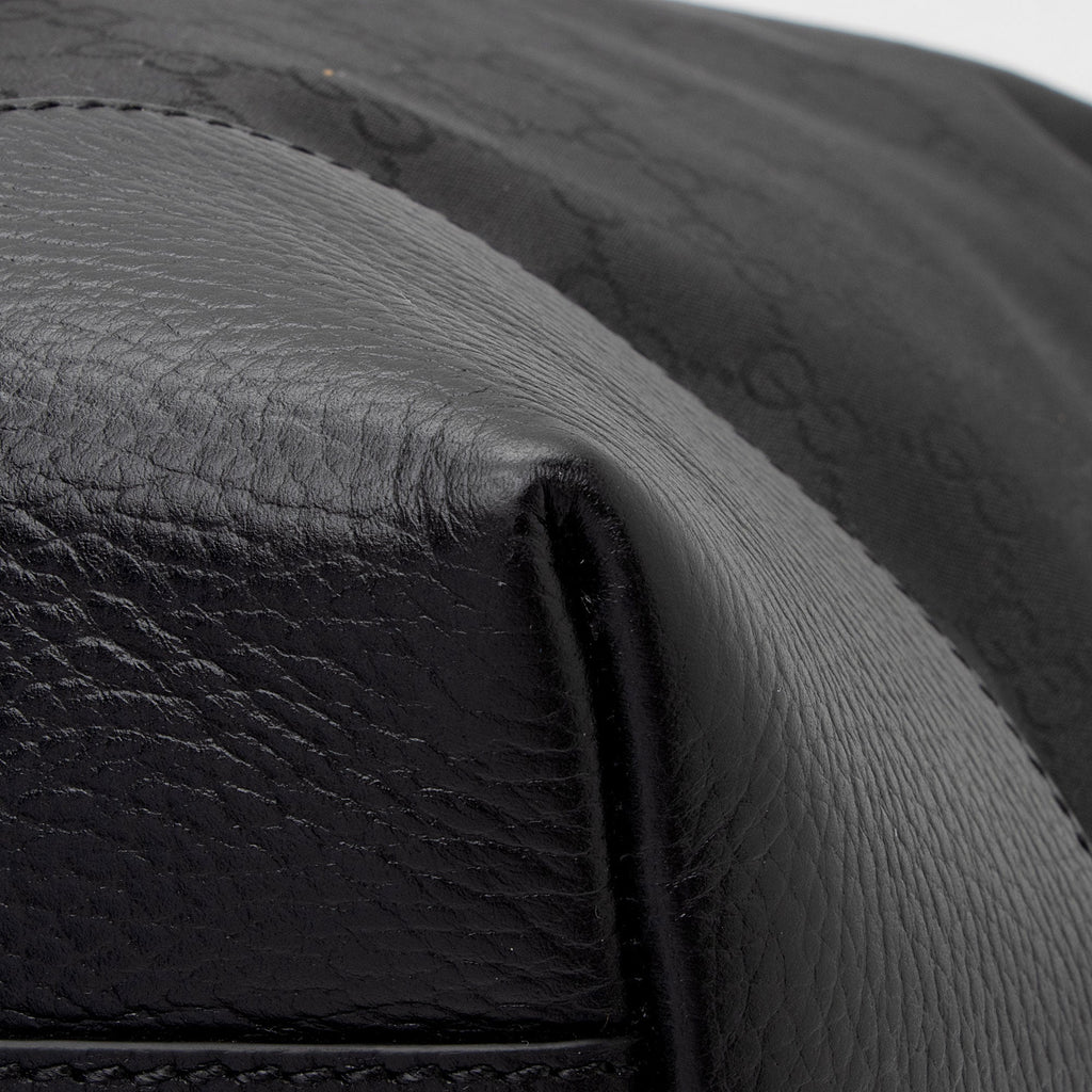 Gucci GG Nylon Travel Duffle Bag (SHF-QIDbW5)