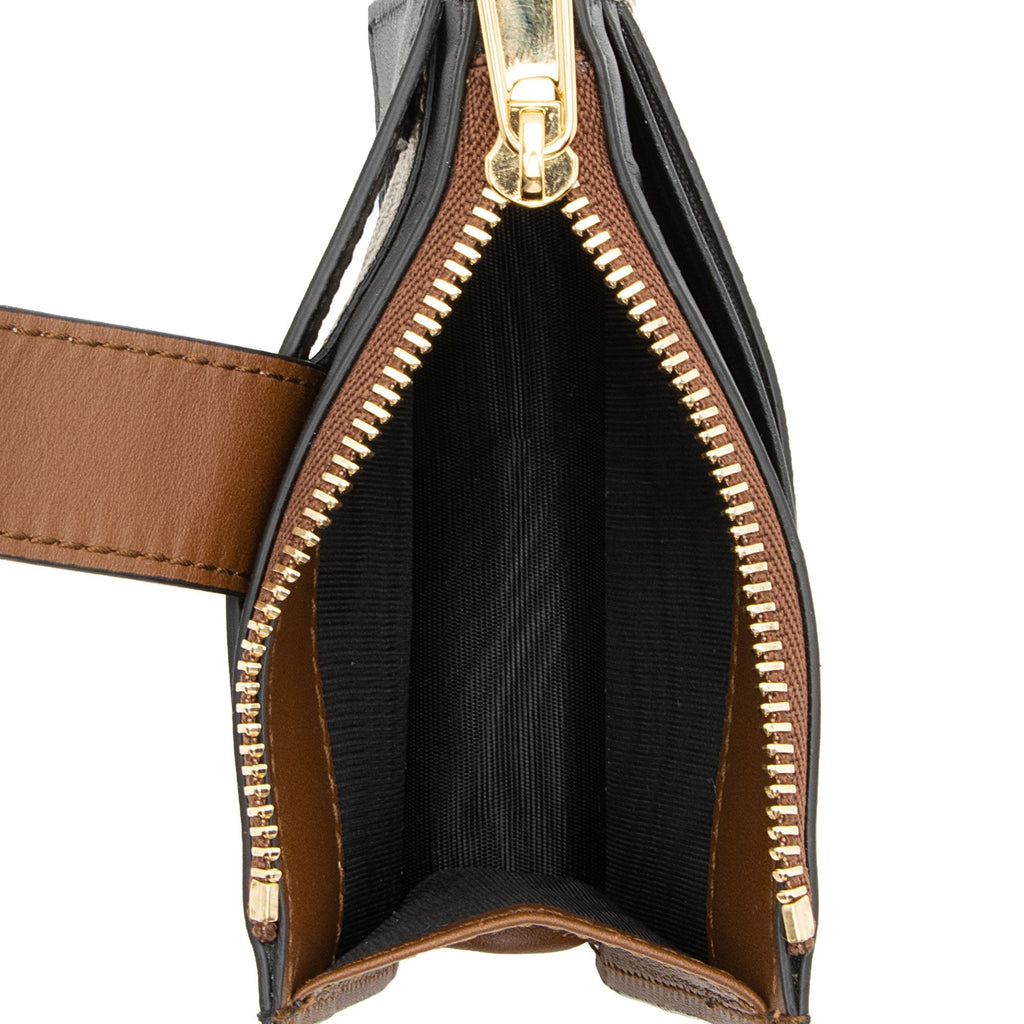 Gucci GG Supreme Leather Padlock Card Case Wallet (SHF-LgCvRN)
