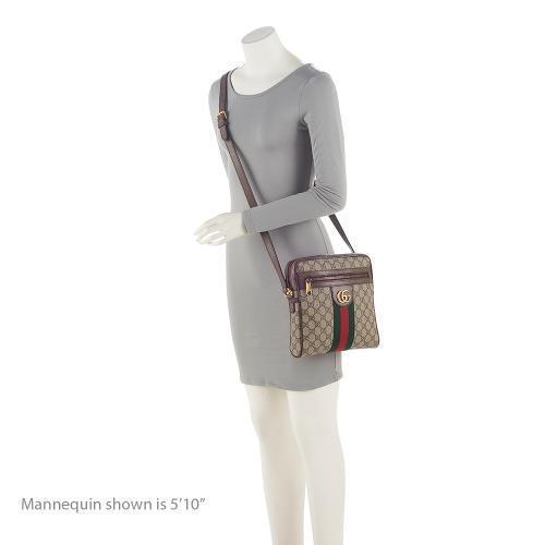 Gucci GG Supreme Ophidia Small Messenger Bag (SHF-re4xkM)