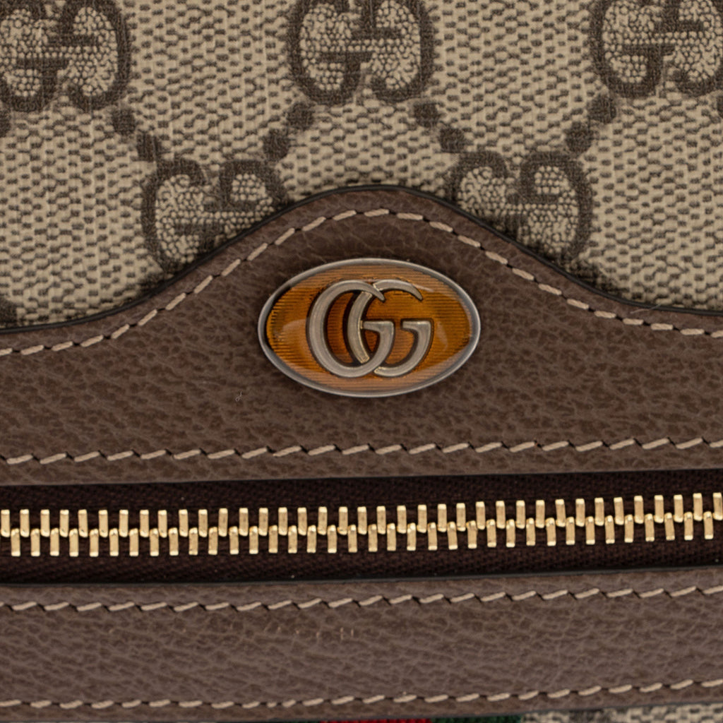 Gucci GG Supreme Ophidia Zip Pouch (SHF-KmZkGJ)