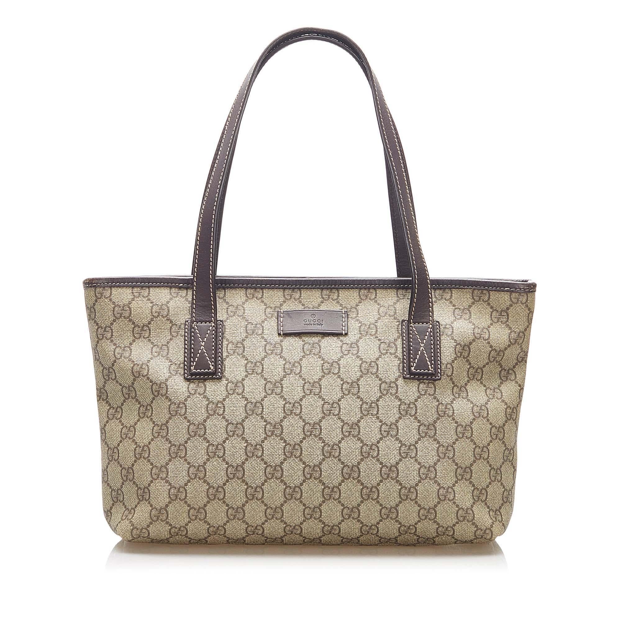 Gucci GG Supreme Tote Bag (SHG-15943)