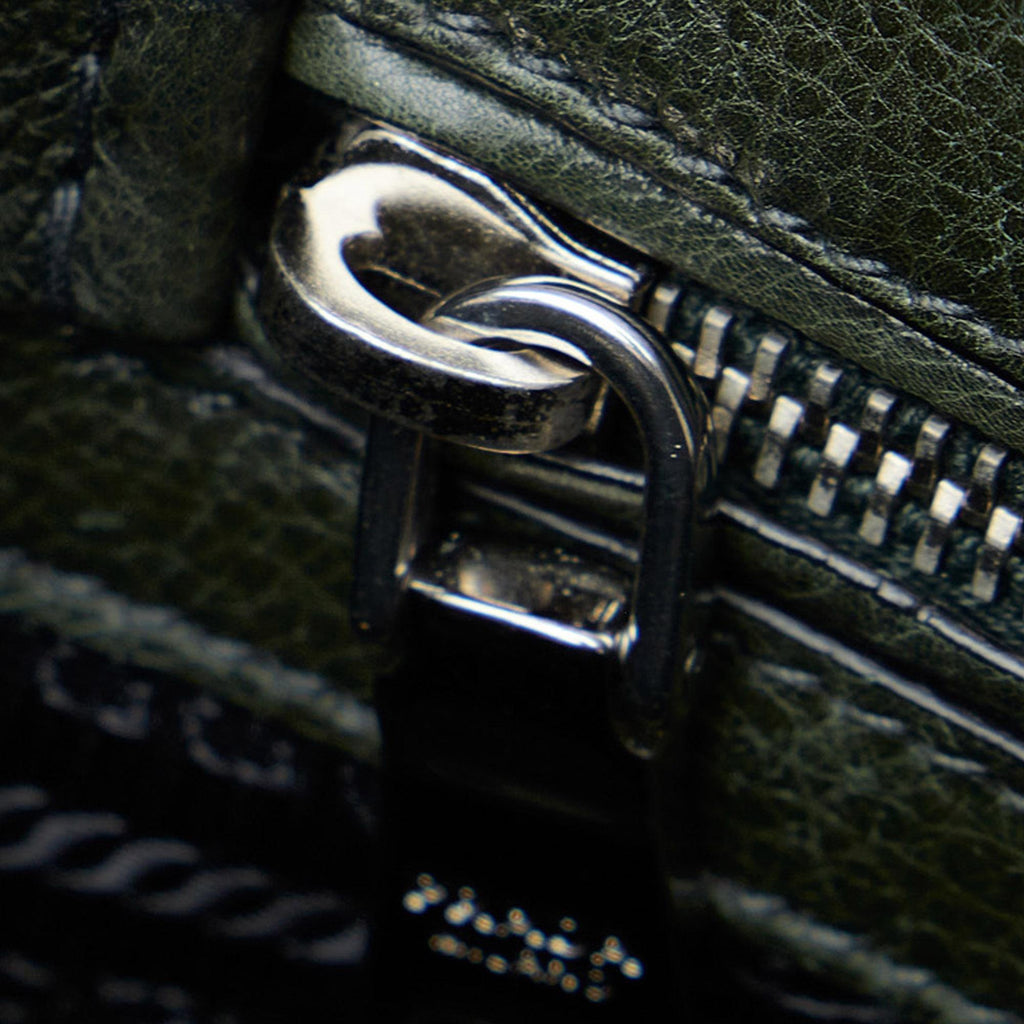 Prada Glace Calf Twin Pocket Satchel (SHG-bCIDtZ)