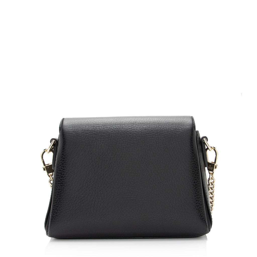 Gucci Grained Calfskin Interlocking G Small Crossbody Bag (SHF-lys74k)