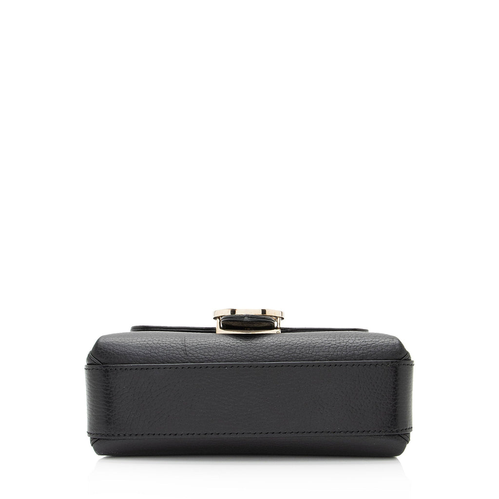Gucci Grained Calfskin Interlocking G Small Crossbody Bag (SHF-lys74k)