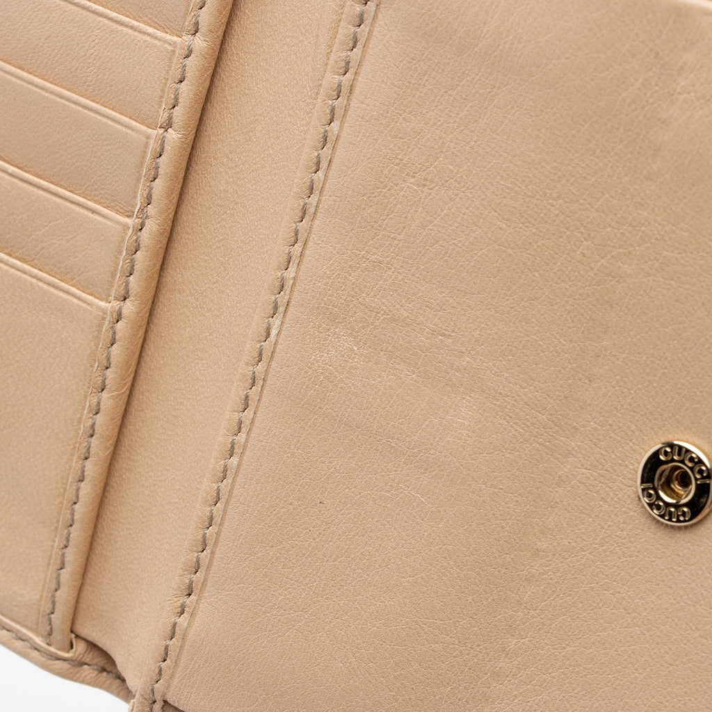 Gucci Guccissima Leather French  Wallet
