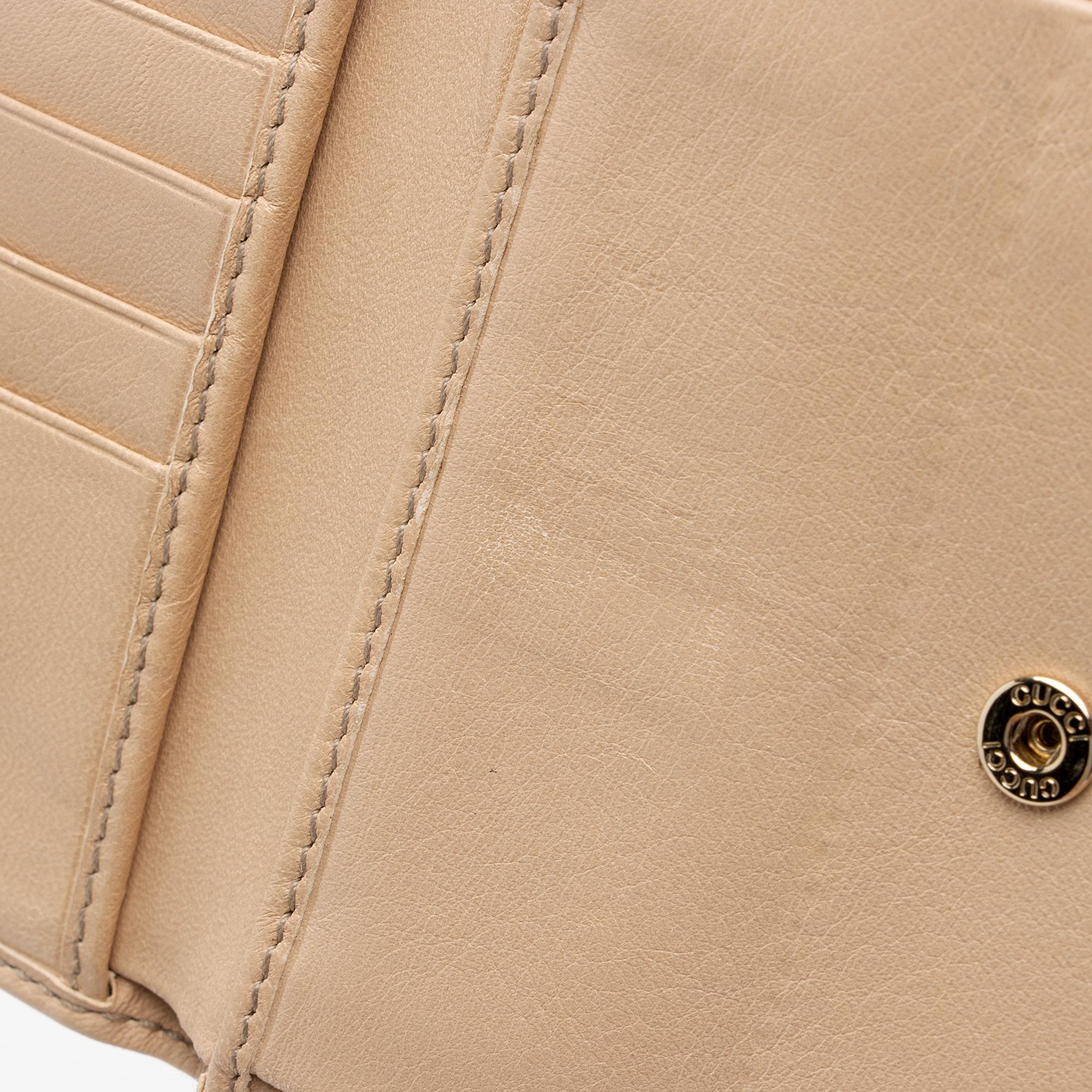 Gucci Guccissima Leather French  Wallet