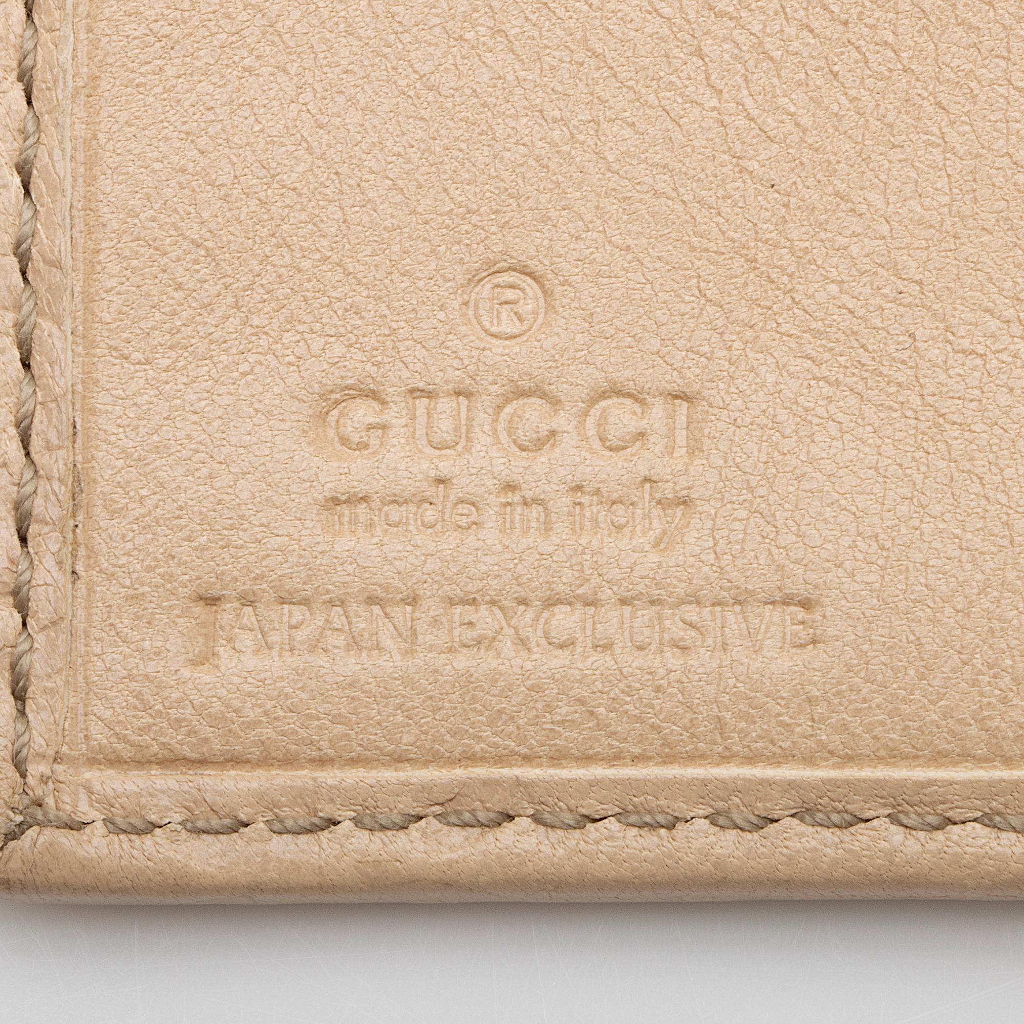 Gucci Guccissima Leather French  Wallet