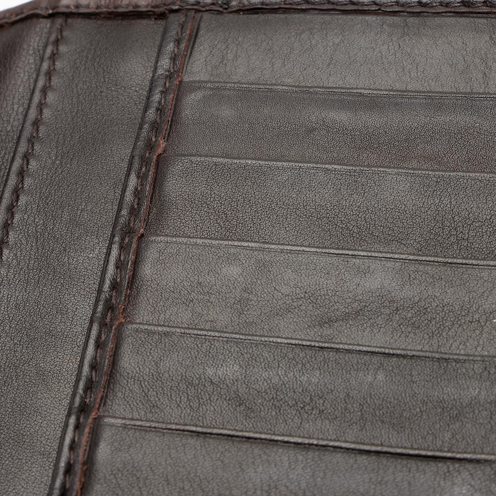 Gucci Guccissima Leather Heart Script Continental Wallet