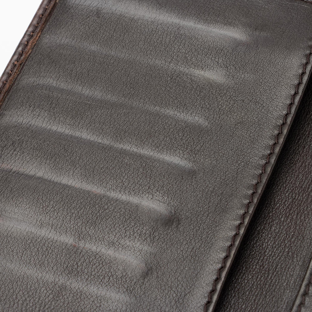 Gucci Guccissima Leather Heart Script Continental Wallet