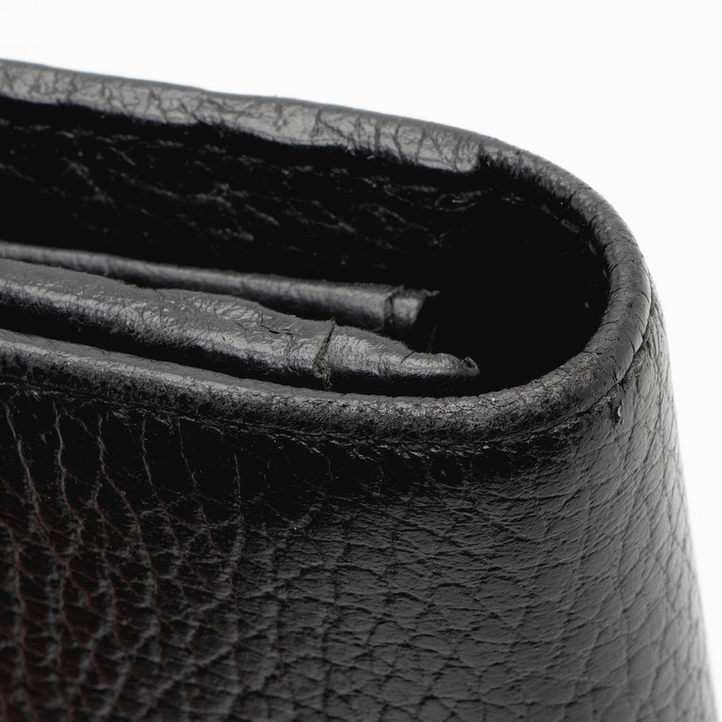Gucci Leather Continental Wallet (SHF-jdCox7)