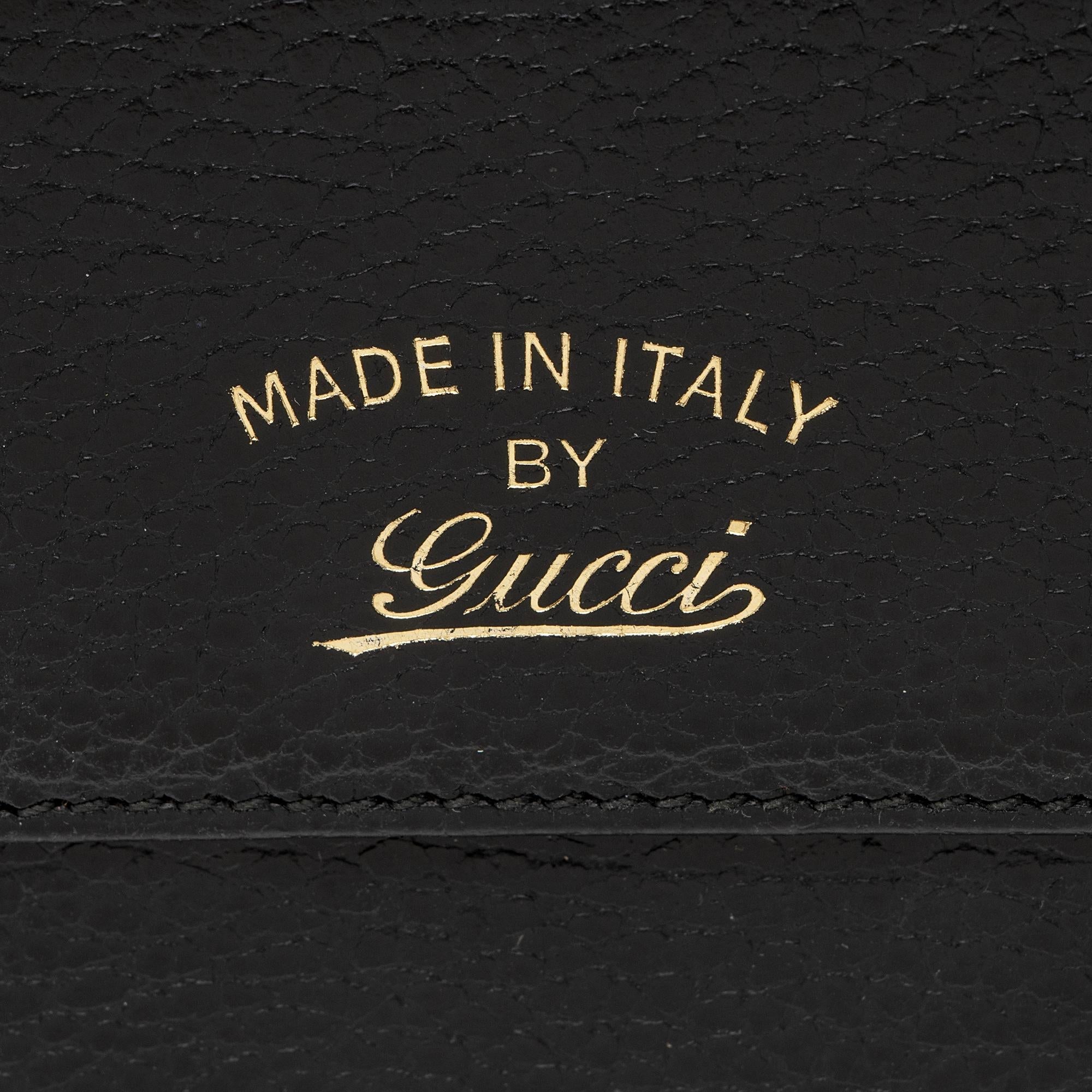 Gucci Leather Continental Wallet (SHF-jdCox7)