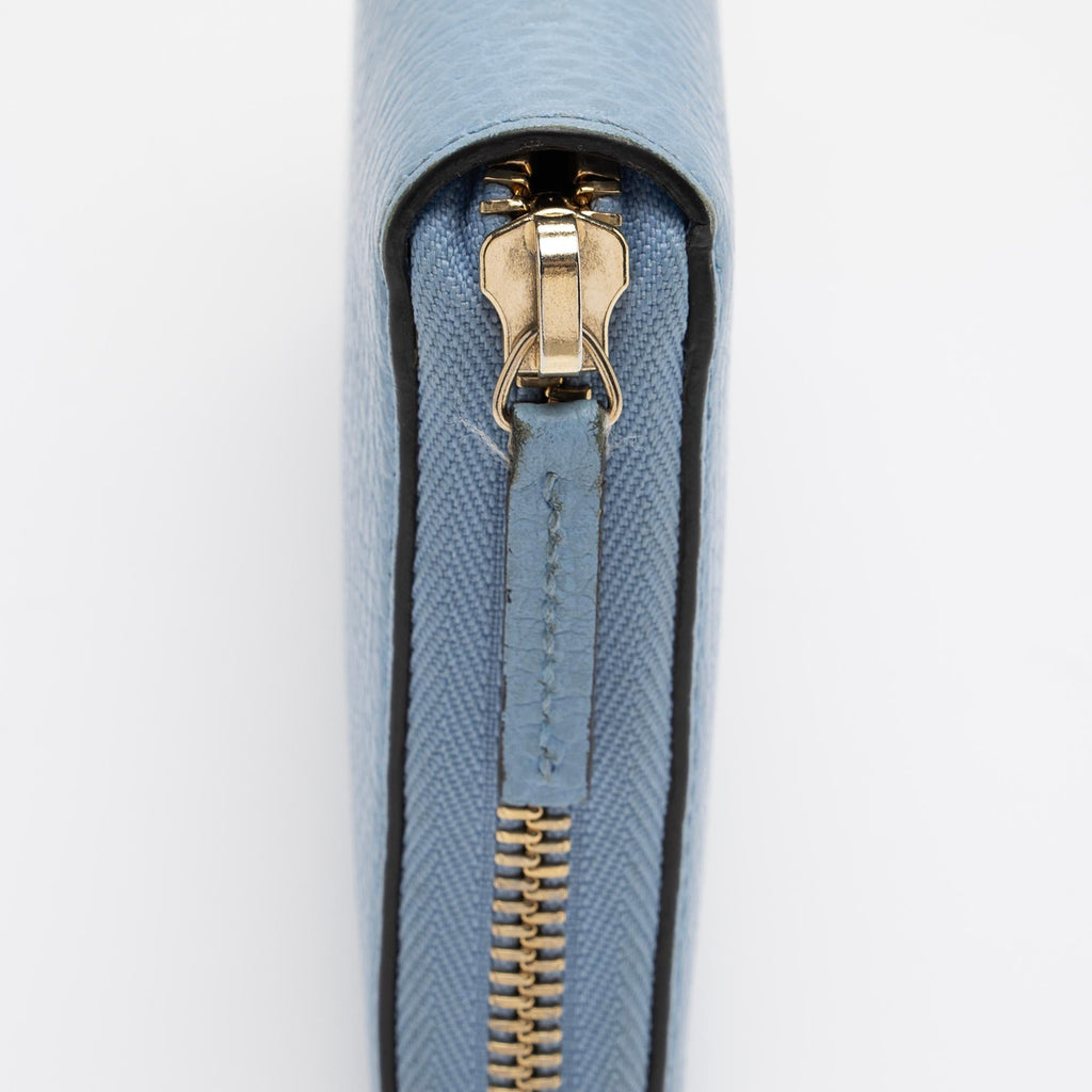 Gucci Leather Interlocking G Betty Zip Around Wallet