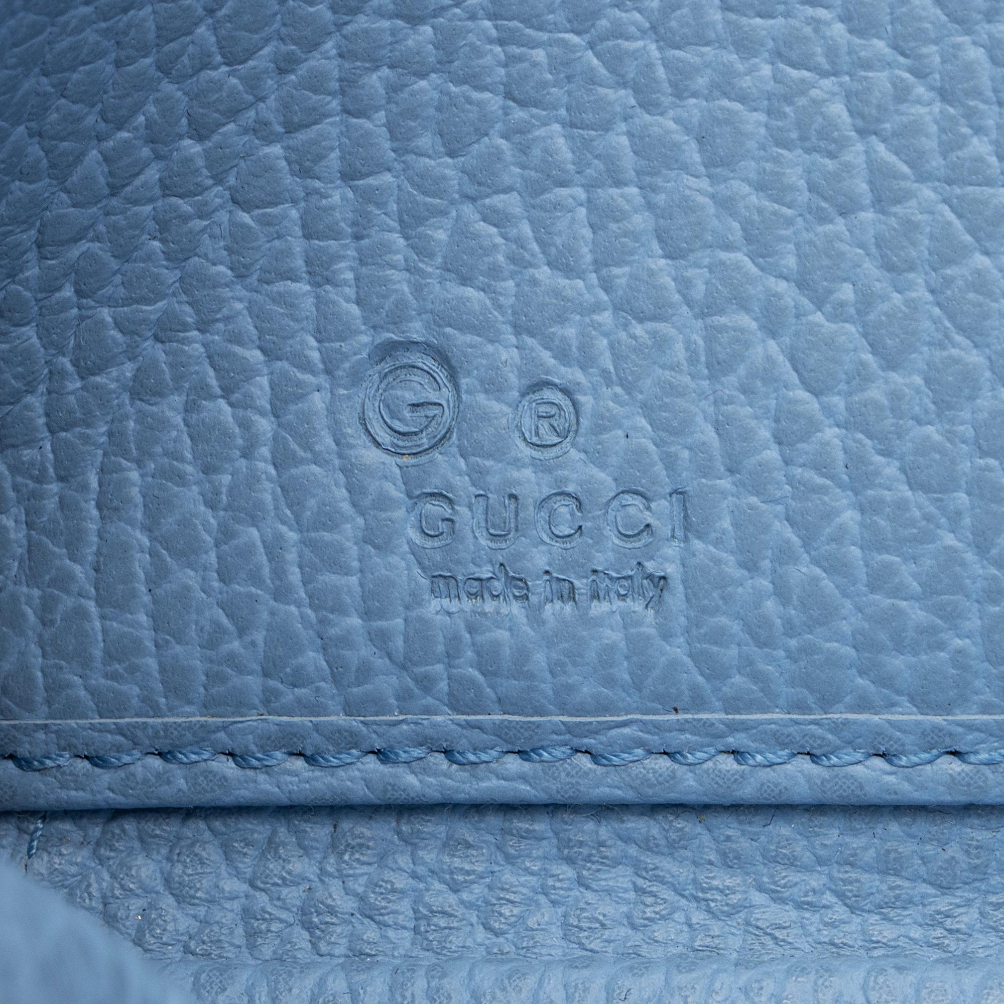 Gucci Leather Interlocking G Betty Zip Around Wallet