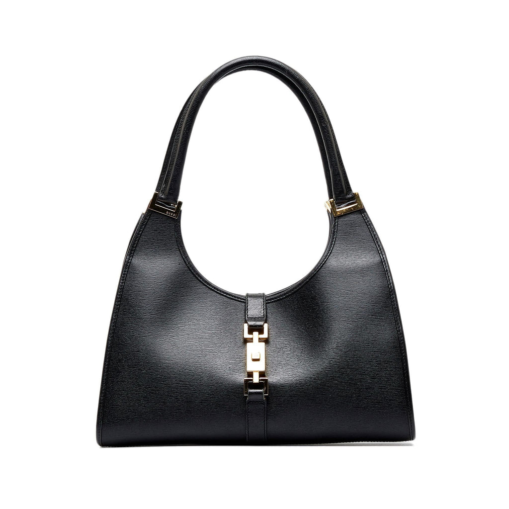 Gucci Leather Jackie Bardot (SHG-KlHlGu)