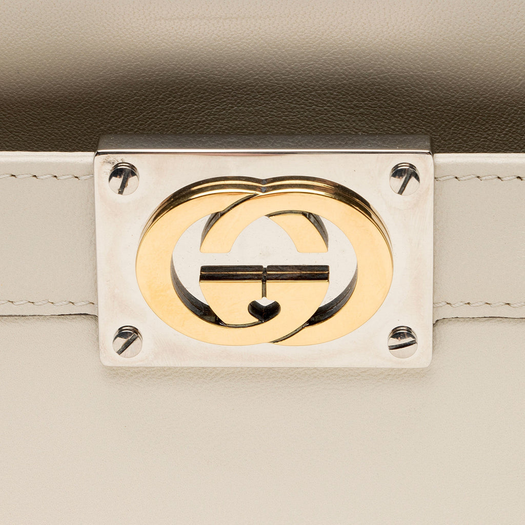 Gucci Calfskin Interlocking G Top Handle Bag (SHF-sjQV4q)