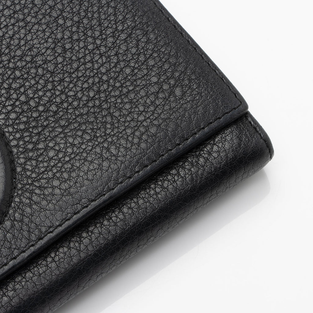 Gucci Leather Soho Continental Wallet - FINAL SALE (SHF-WW94IG)