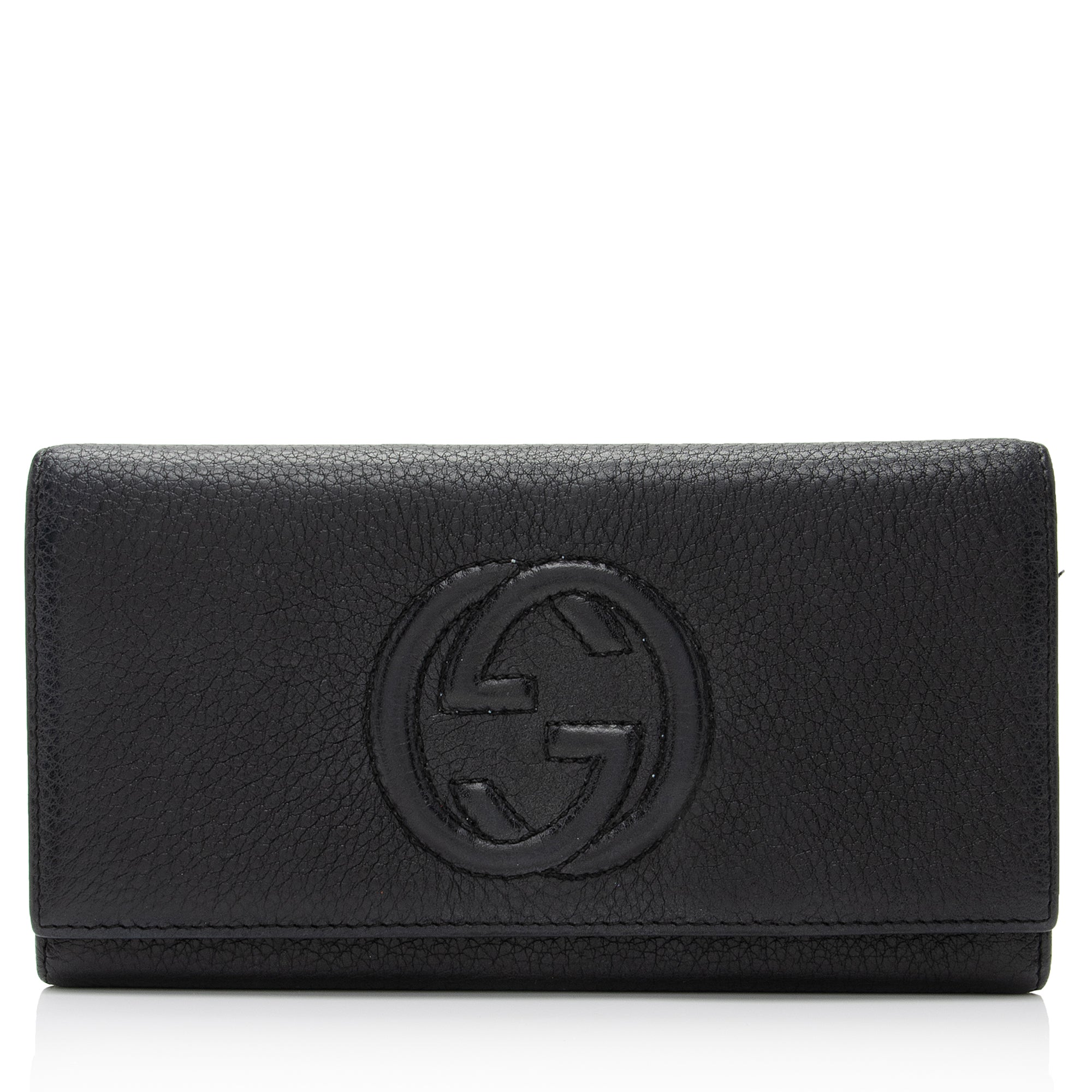 Gucci Leather Soho Continental Wallet - FINAL SALE (SHF-WW94IG)