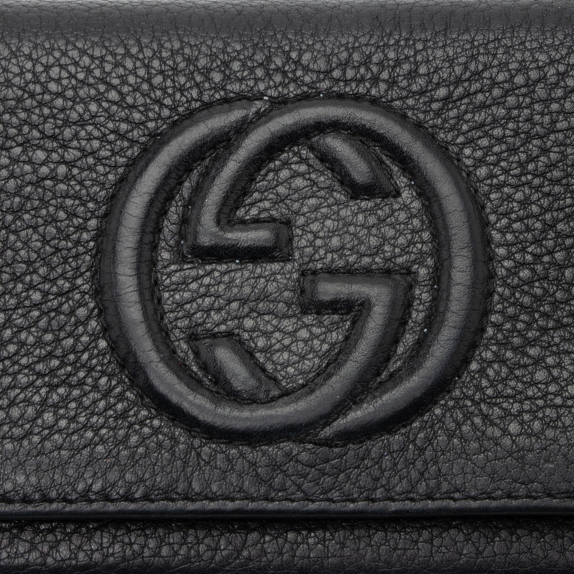 Gucci Leather Soho Continental Wallet - FINAL SALE (SHF-WW94IG)