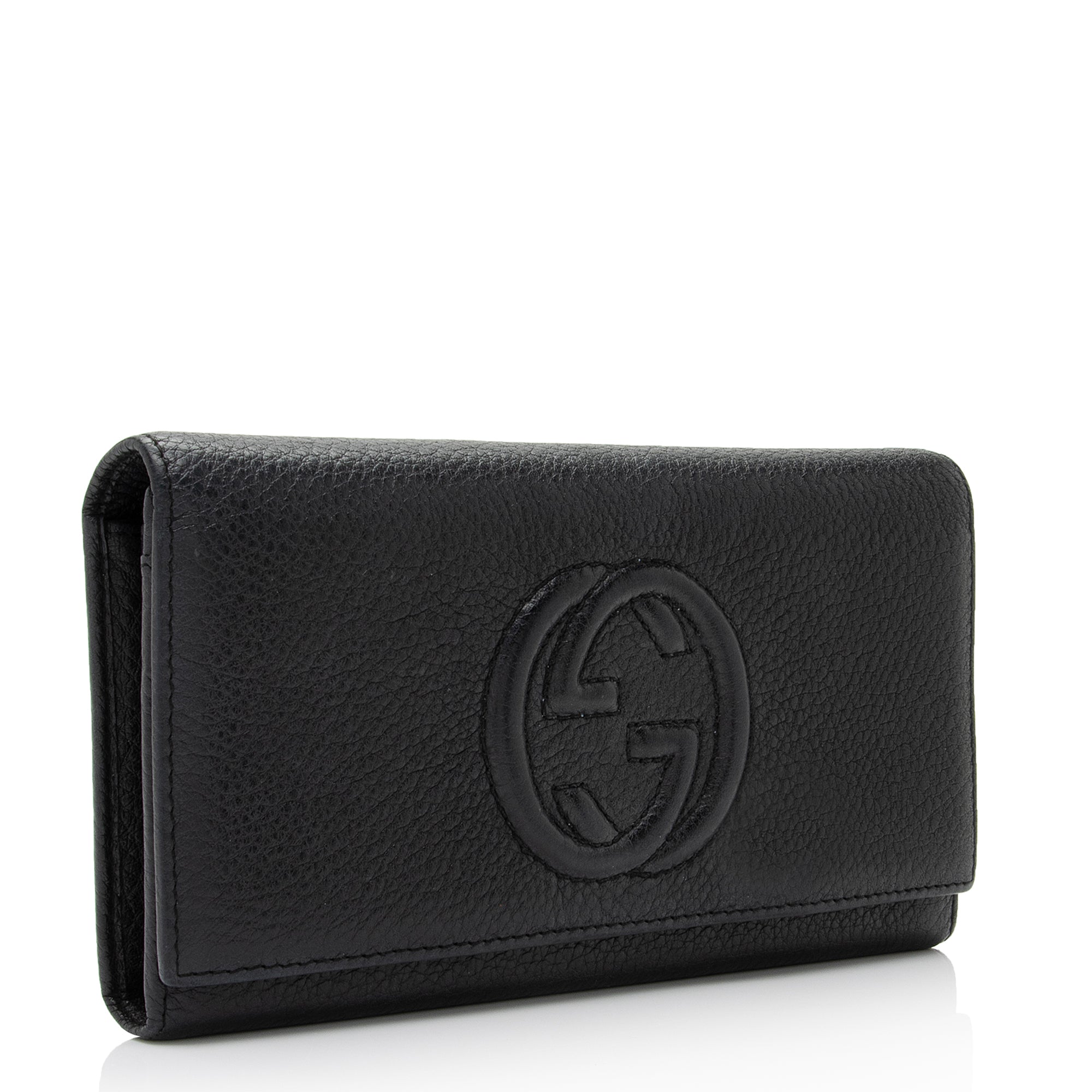 Gucci Leather Soho Continental Wallet - FINAL SALE (SHF-WW94IG)
