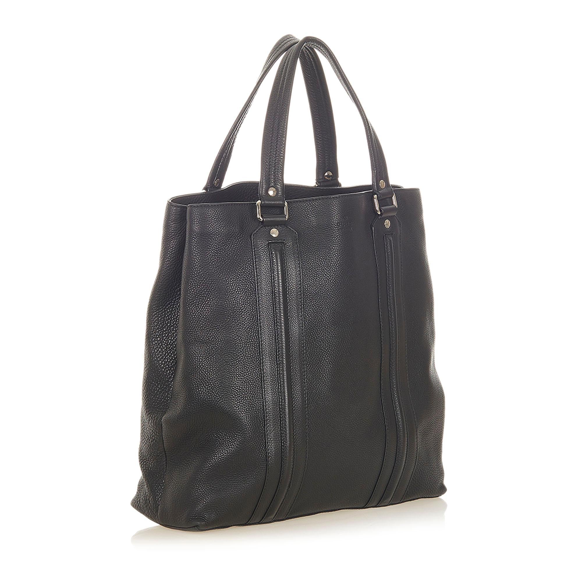Gucci Leather Tote Bag (SHG-19028)