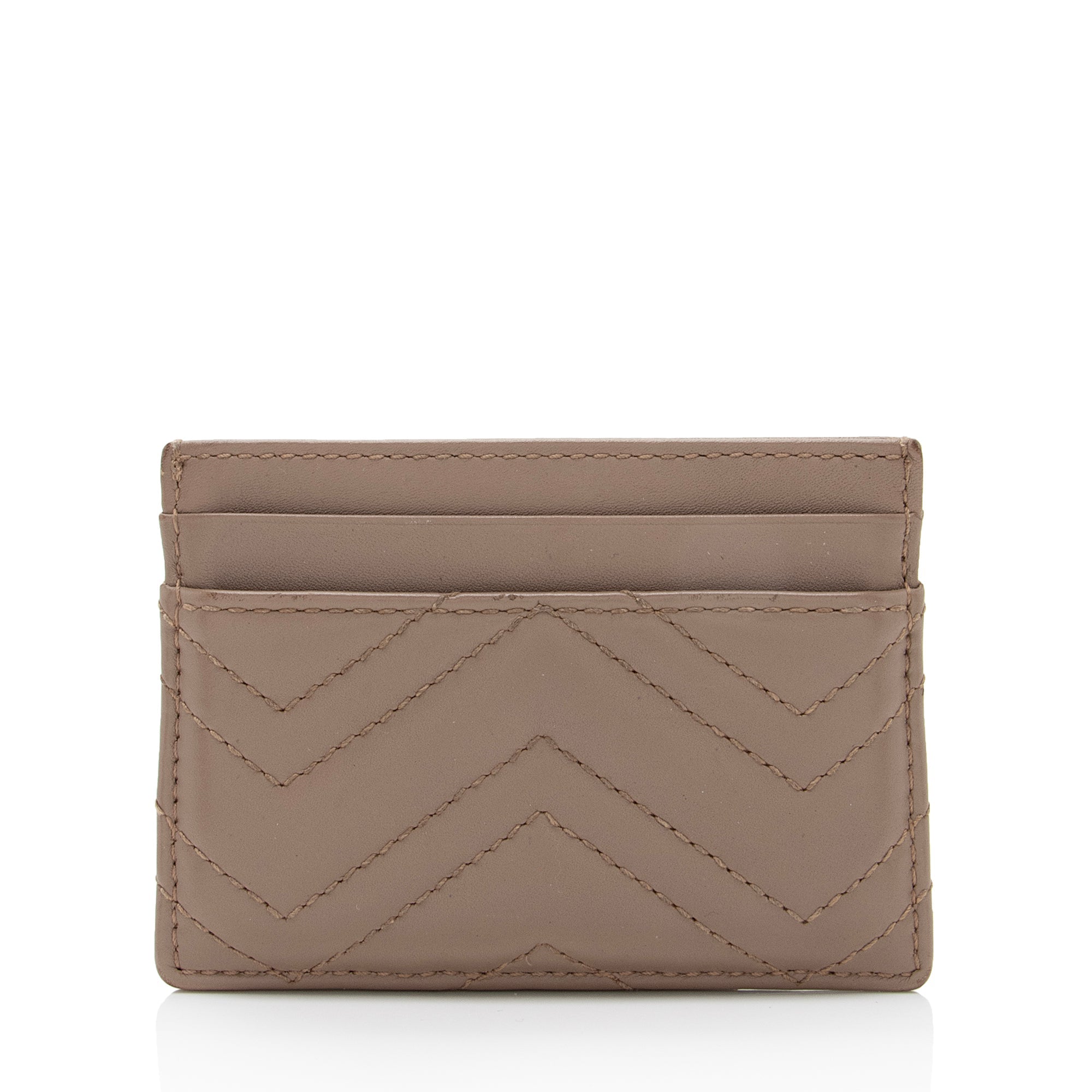 Gucci Matelasse Leather GG Marmont Card Case