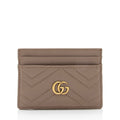 Gucci Matelasse Leather GG Marmont Card Case