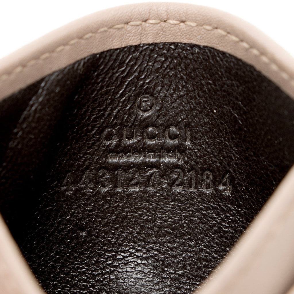 Gucci Matelasse Leather GG Marmont Card Case