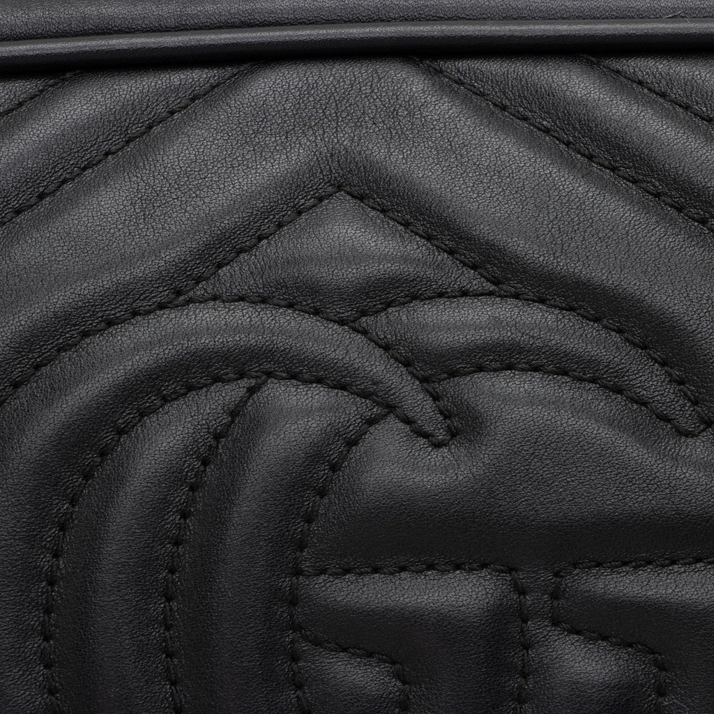 Gucci Matelasse Leather GG Marmont Small Shoulder Bag (SHF-yWuLoN)