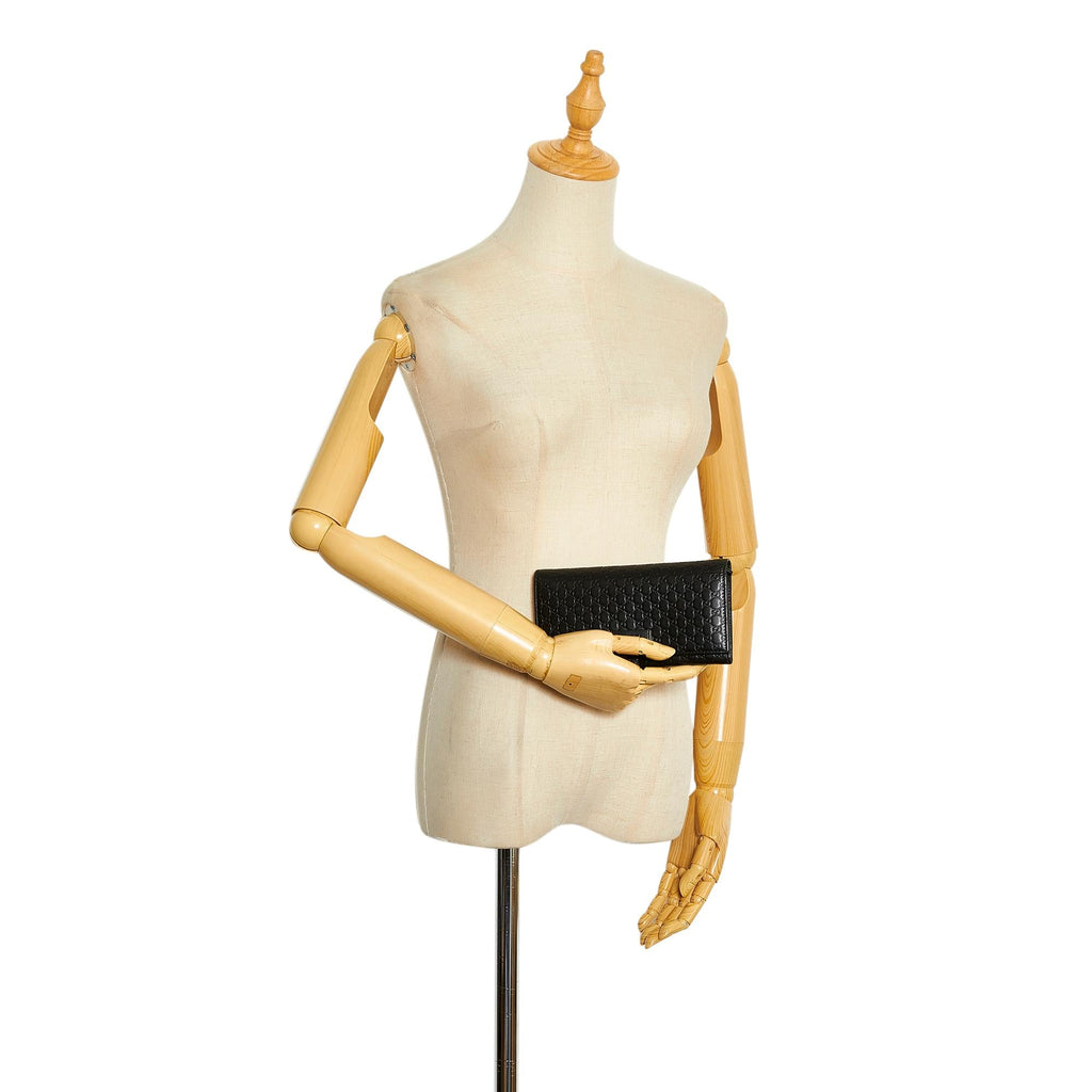 Gucci Microguccissima Continental Flap Wallet (SHG-756BiS)