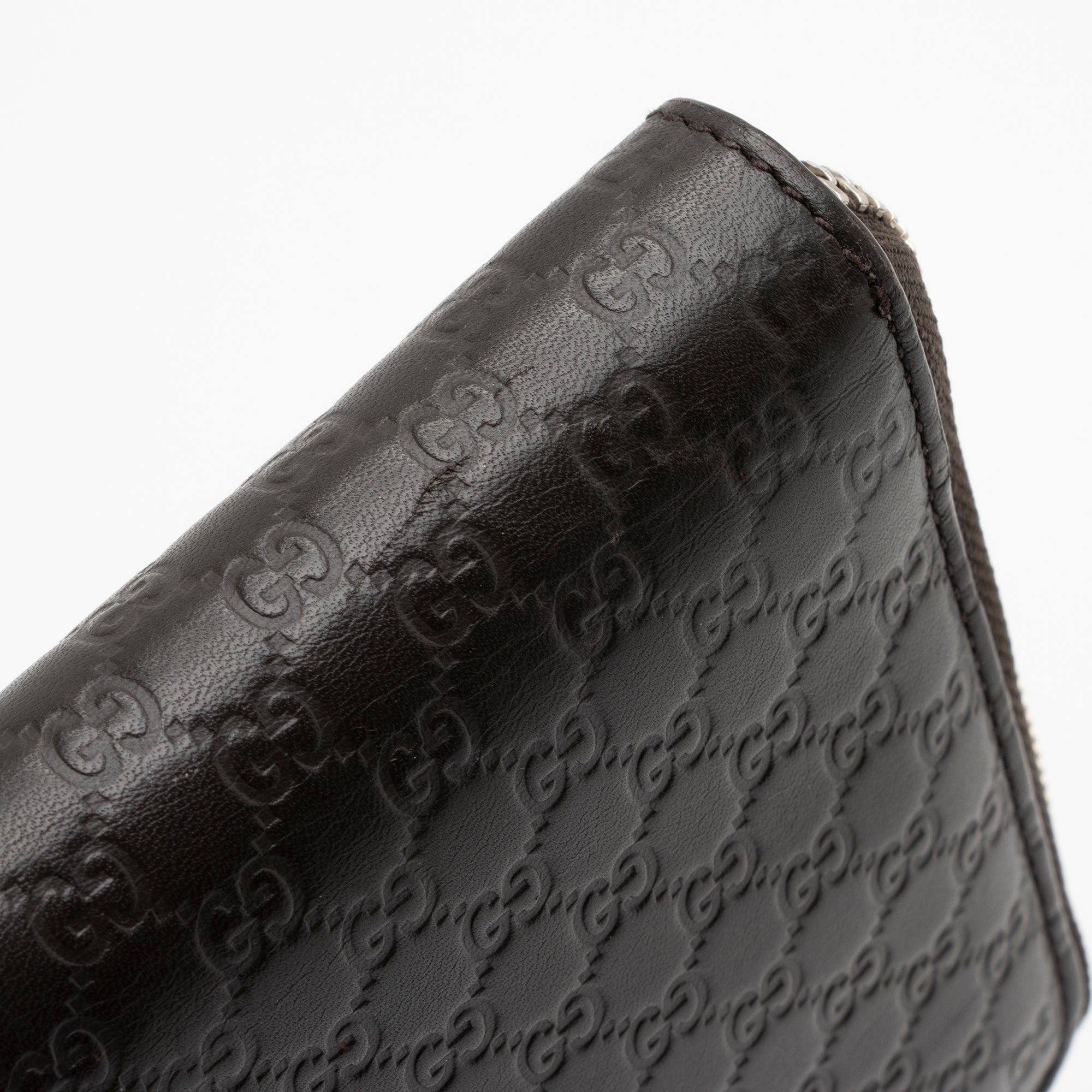 Gucci Microguccissima Leather Zip Around Large Organizer Wallet (SHF-34gpn9)