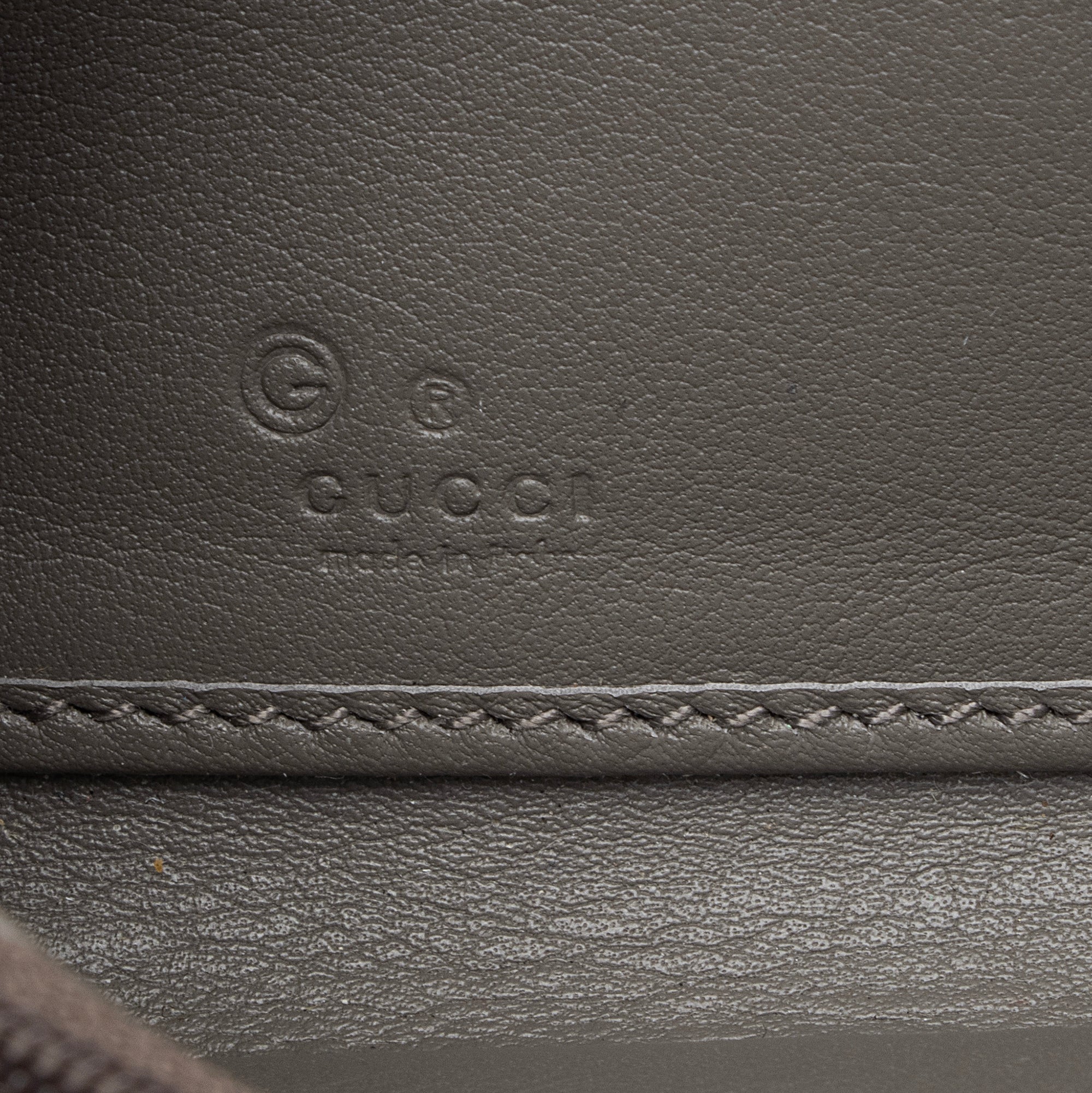 Gucci Microguccissima Leather Zip Around Wallet (SHF-23927)