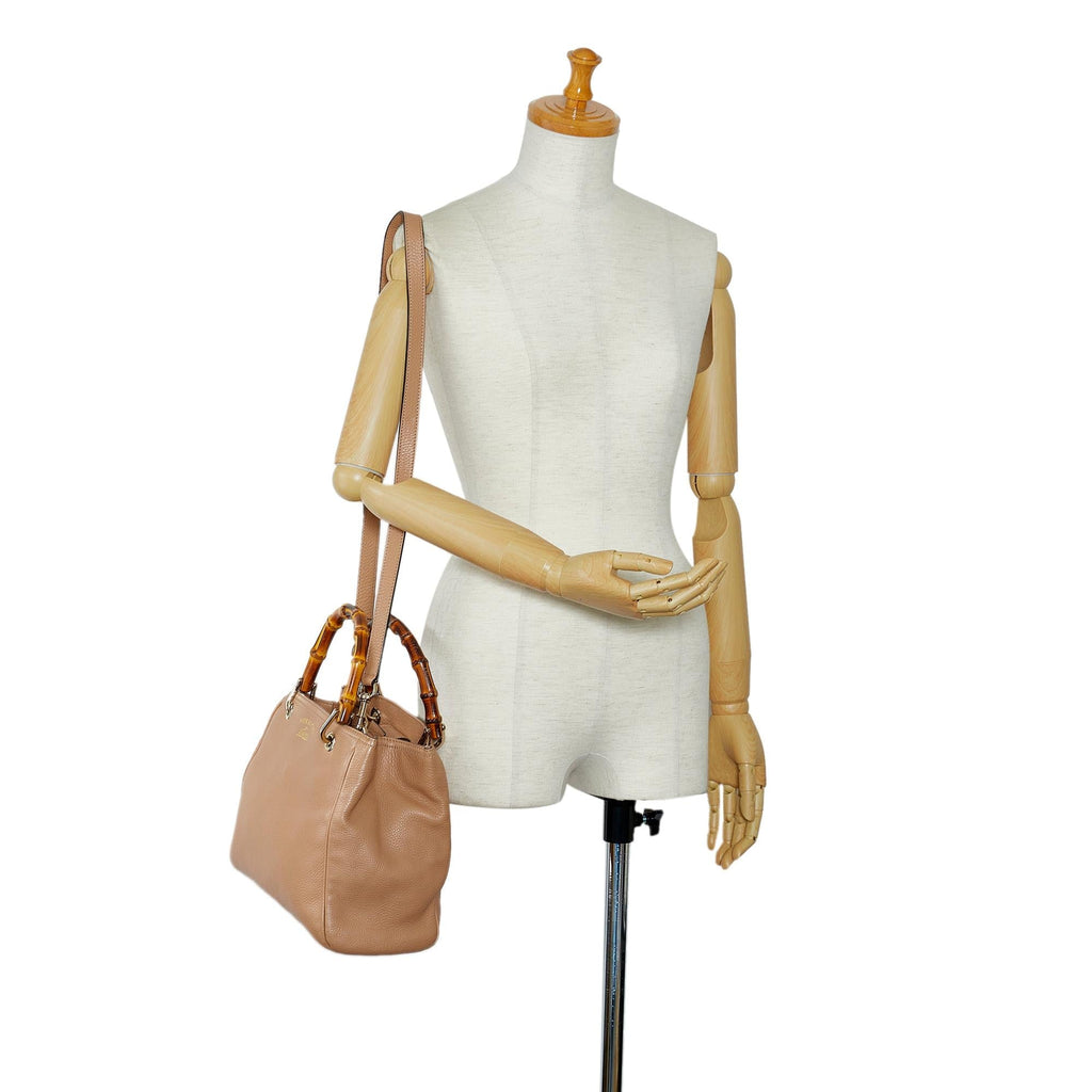 Gucci Small Bamboo Shopper (SHG-csXgnx)