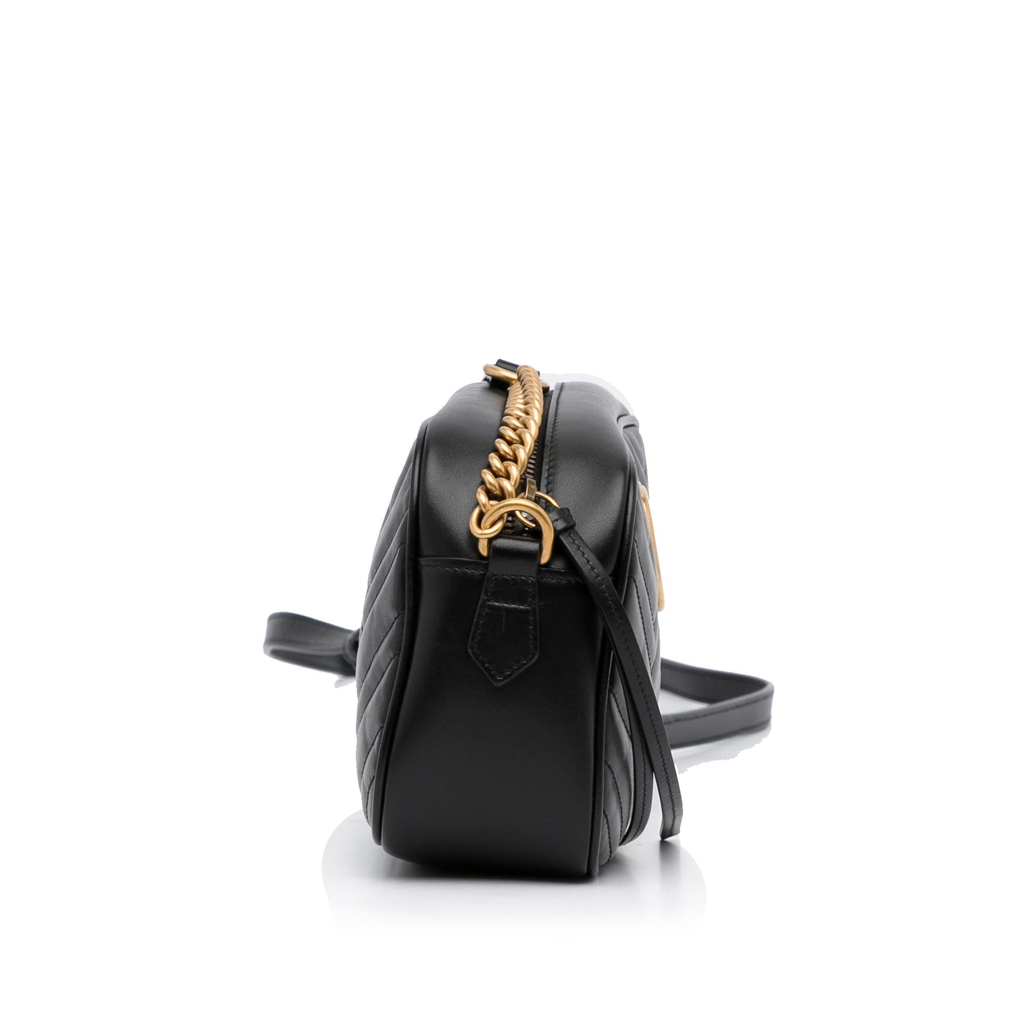Gucci Small GG Marmont Crossbody Bag (SHG-DfmqKi)