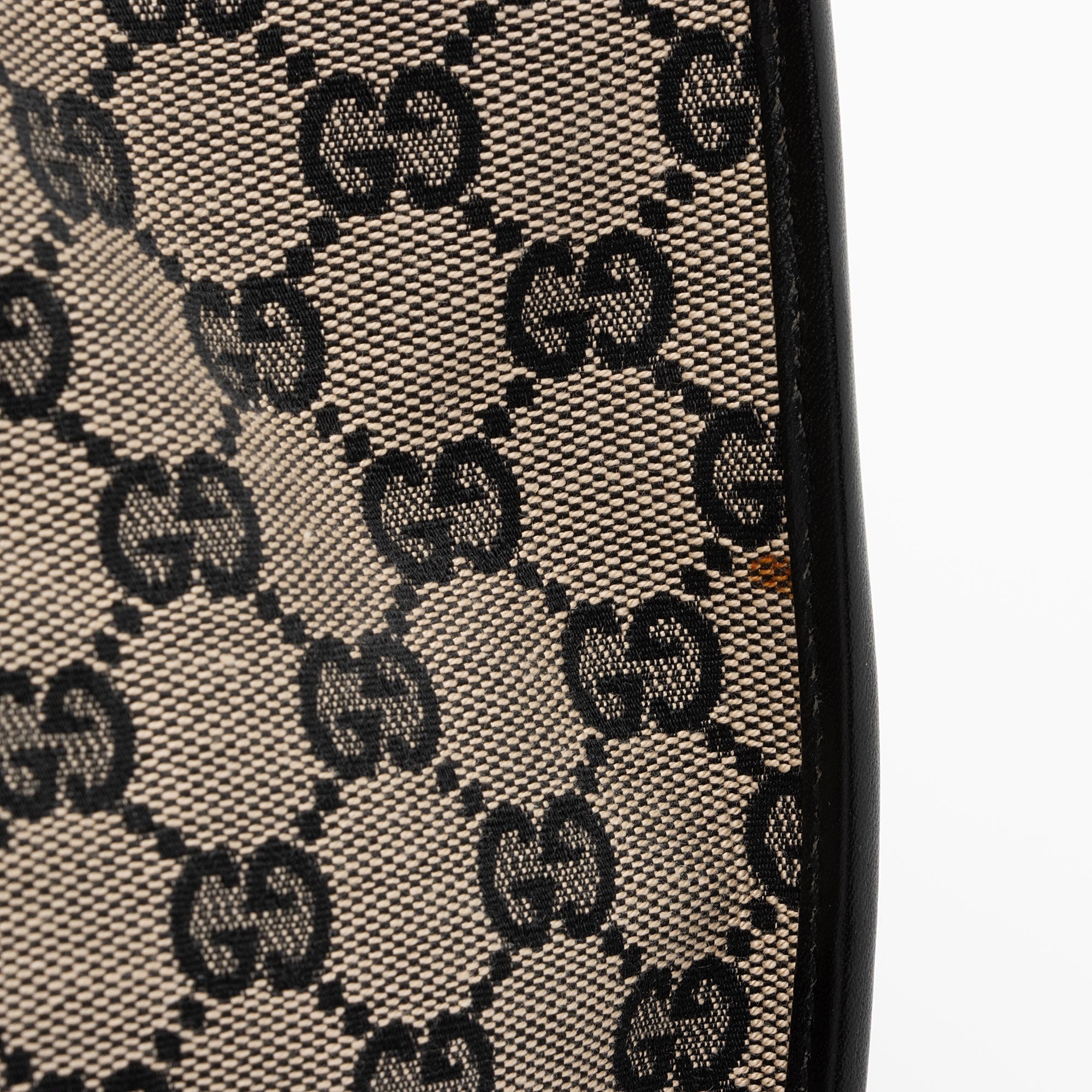 Gucci Vintage GG Canvas Bardot Medium Shoulder Bag (SHF-MzOFGC)