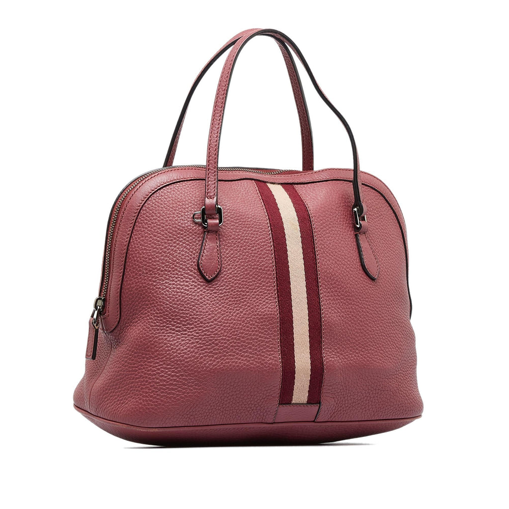 Gucci Web Dome Satchel (SHG-zDCxuz)