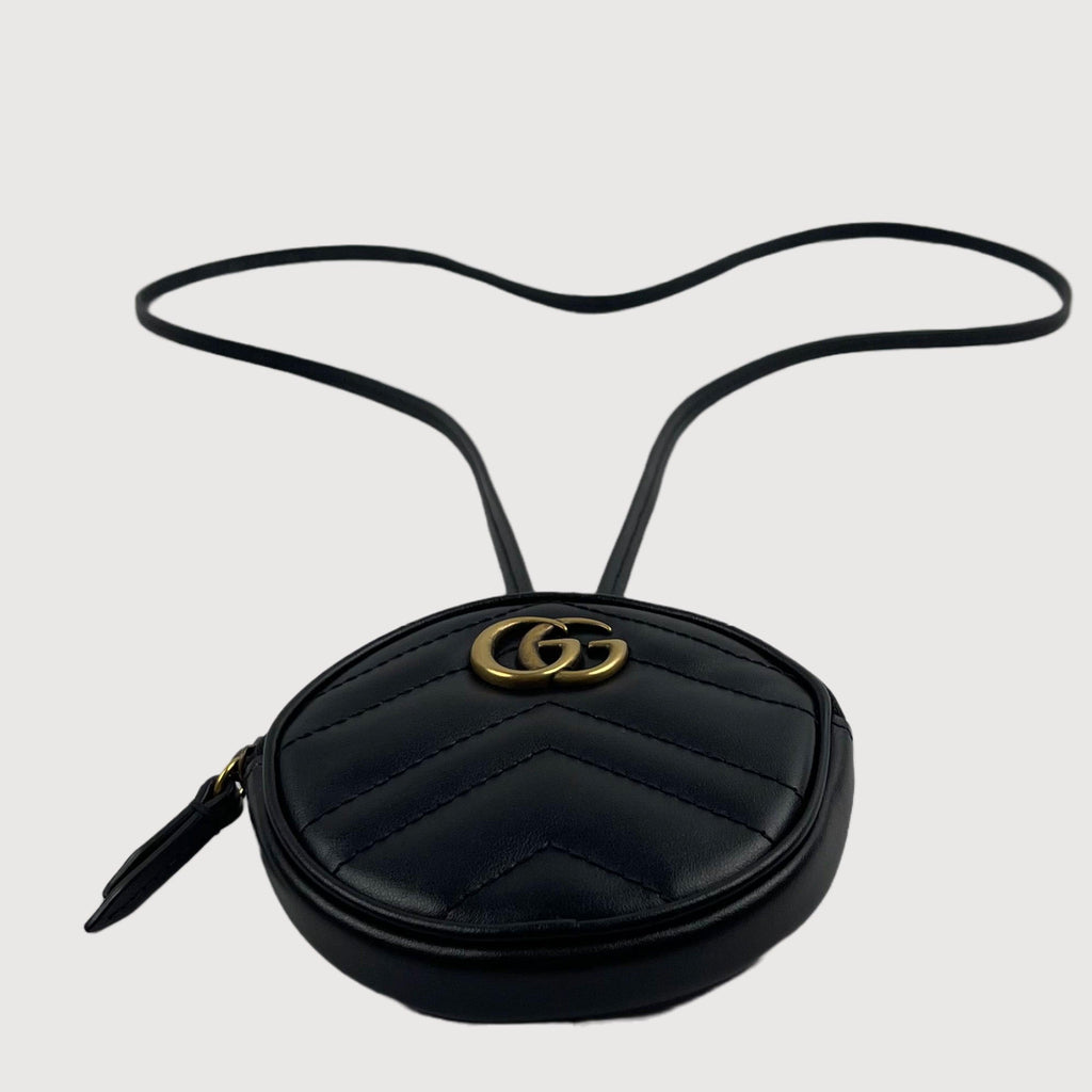 GUCCI GG Matelasse Marmont Round