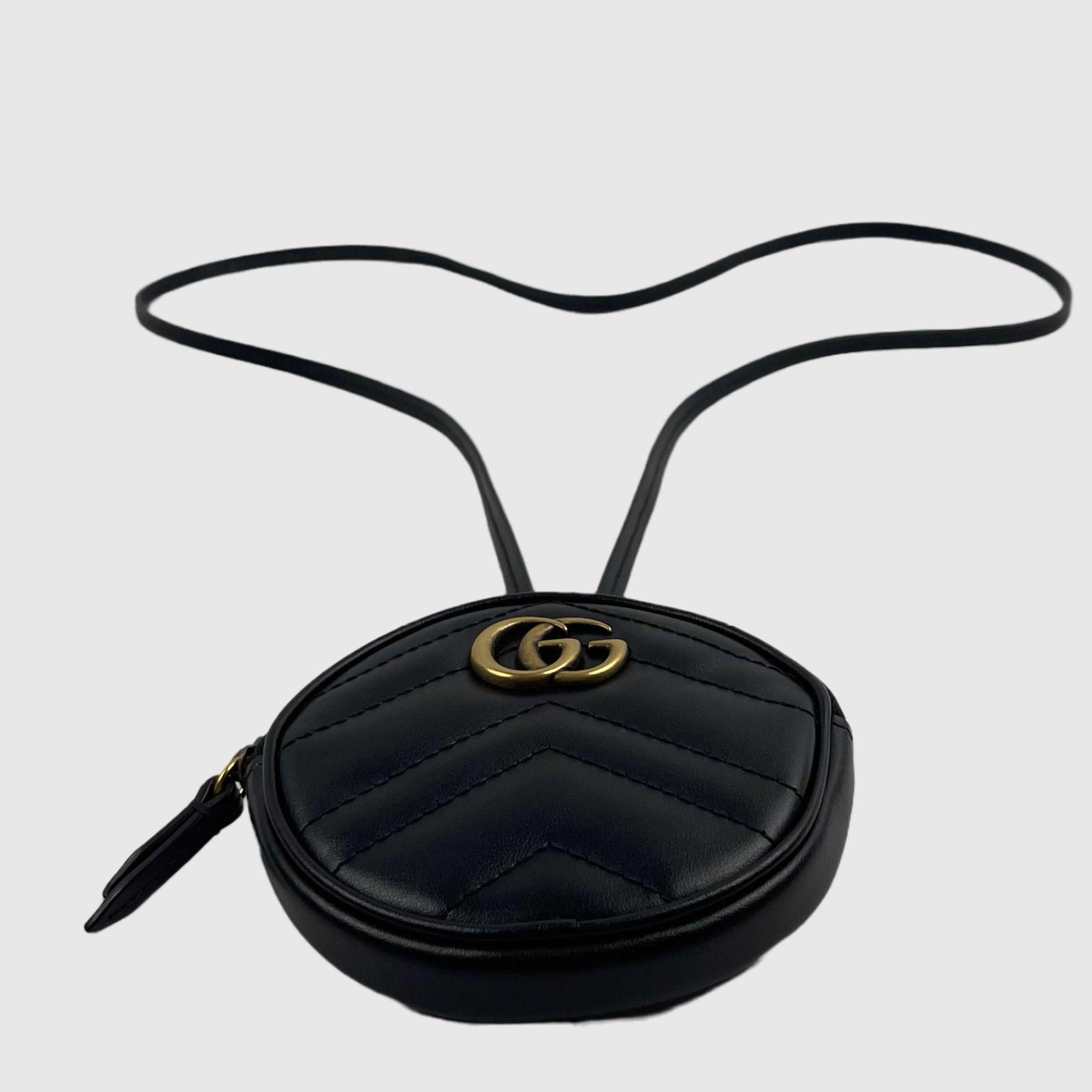 GUCCI GG Matelasse Marmont Round