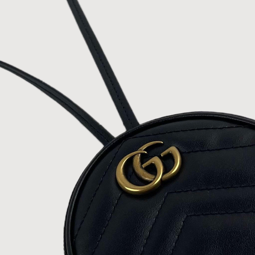 GUCCI GG Matelasse Marmont Round
