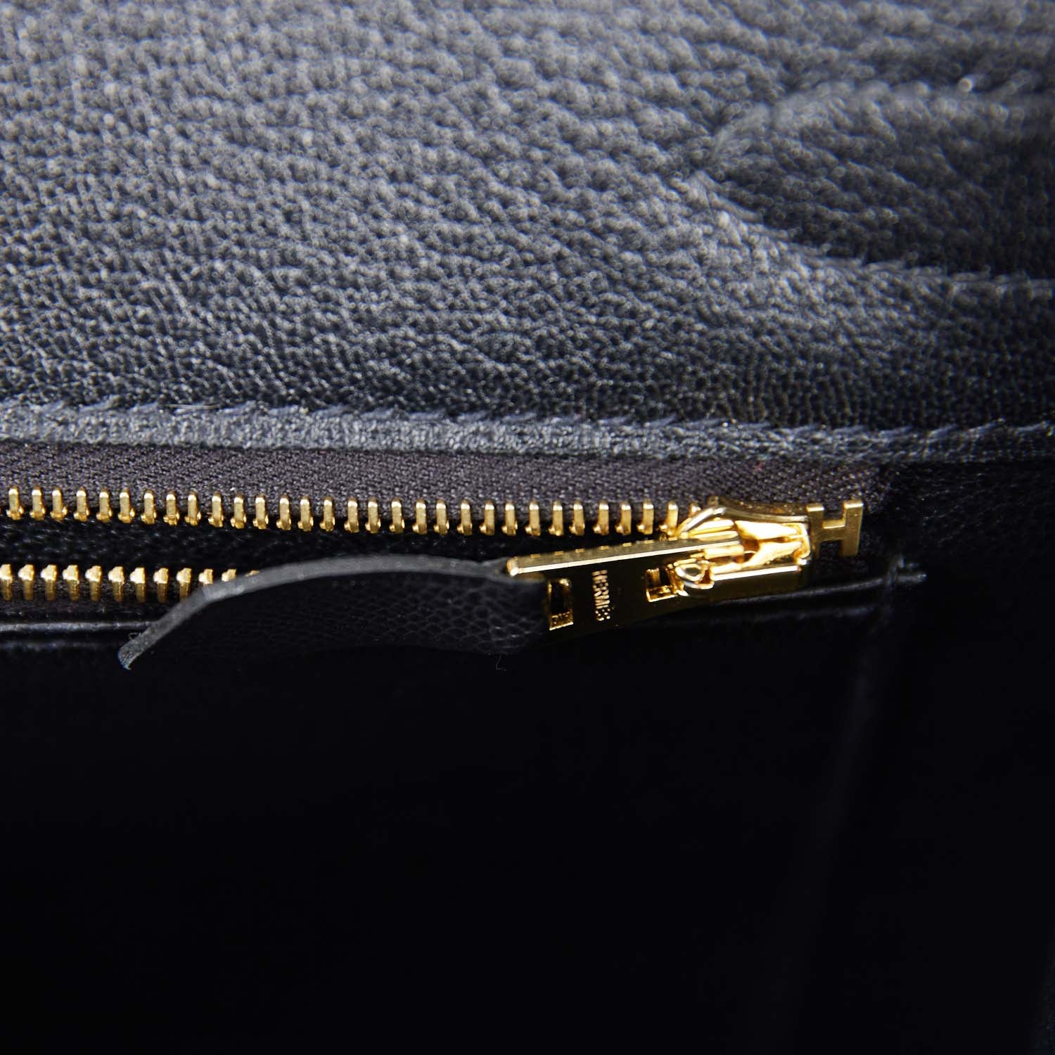 Hermes Birkin Sellier 30 Black Madame Gold Hardware