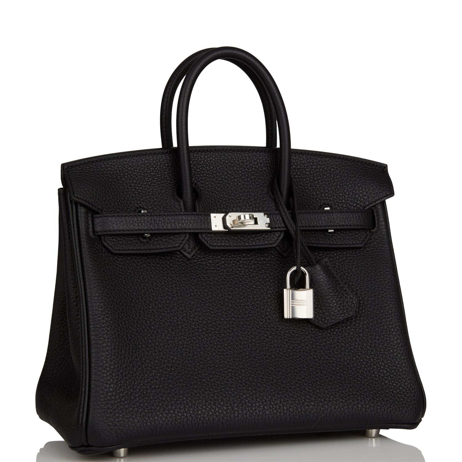 Hermes Birkin 25 Black Togo Palladium Hardware