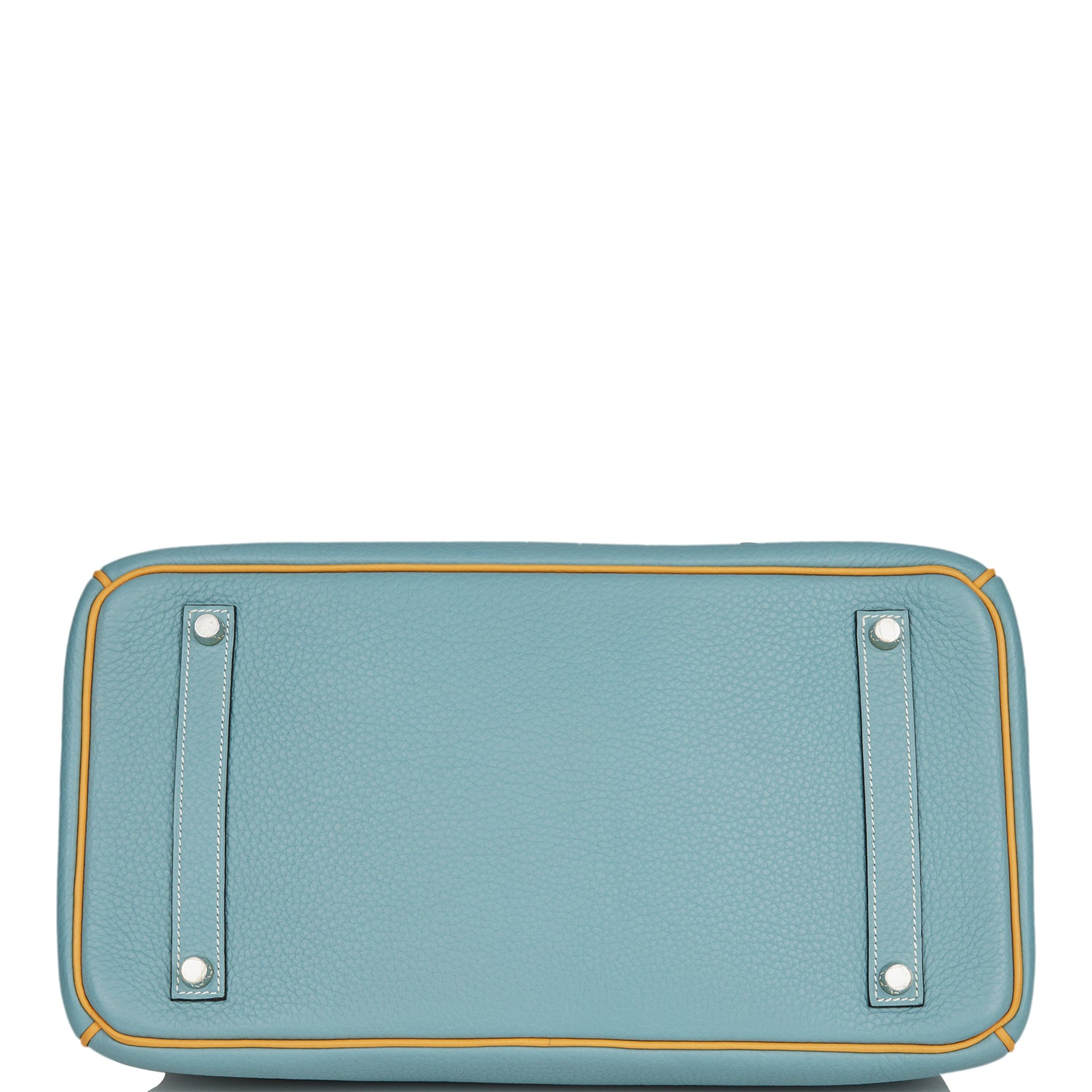Hermes Special Order (HSS) Birkin 35 Ciel and Sable Clemence Palladium Hardware