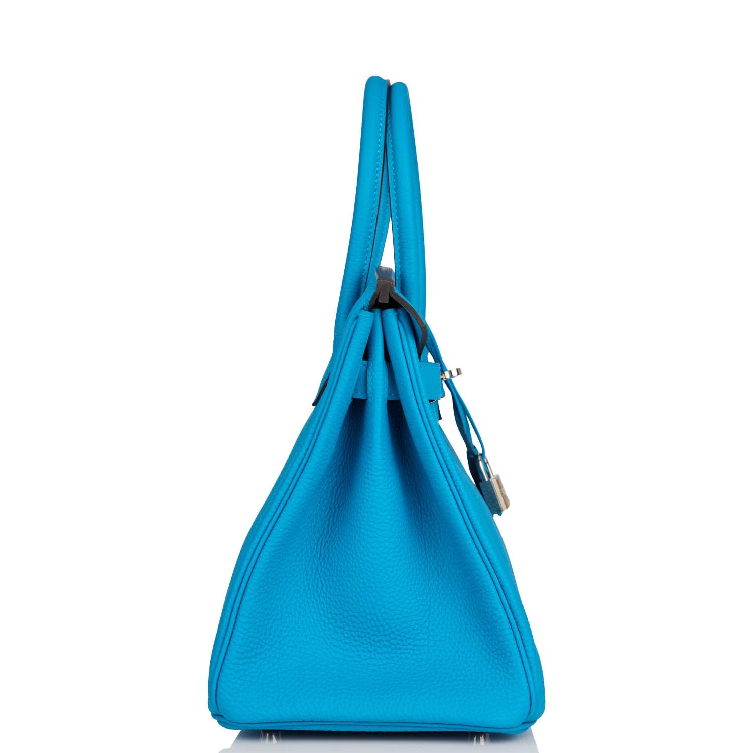Hermes Birkin 30 Bleu Zanzibar Togo Palladium Hardware