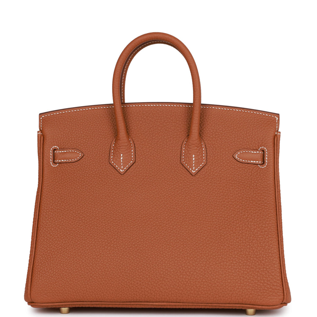 Hermes Birkin 25 Gold Togo Gold Hardware