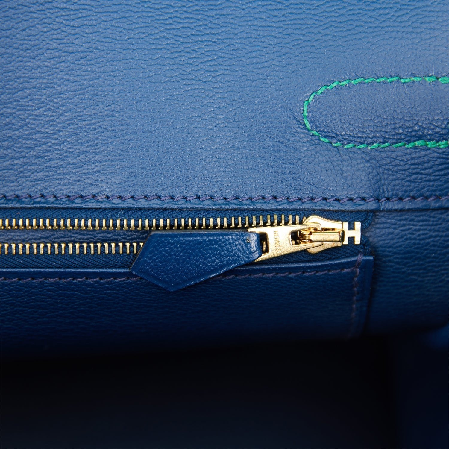 Hermes Special Order (HSS) Birkin 30 Emerald Verso Shiny Porosus Crocodile Brushed Gold Hardware