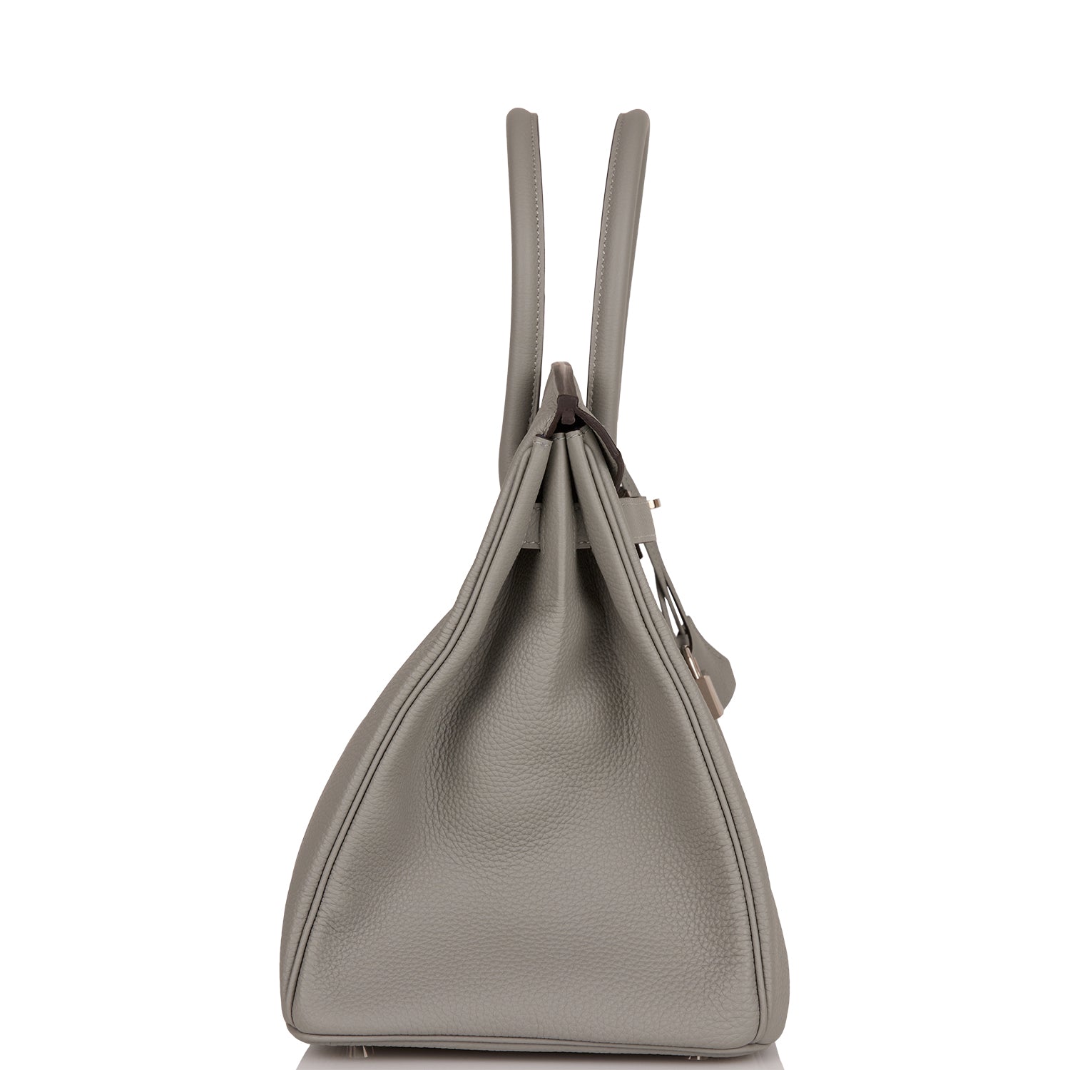 Hermes Birkin 35 Gris Mouette Verso Togo Palladium Hardware