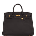 Hermes Birkin 40 Black Togo Gold Hardware