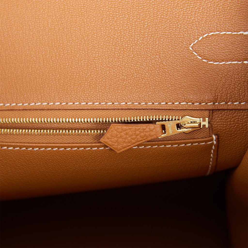 Hermes Birkin 35 Gold Togo Gold Hardware