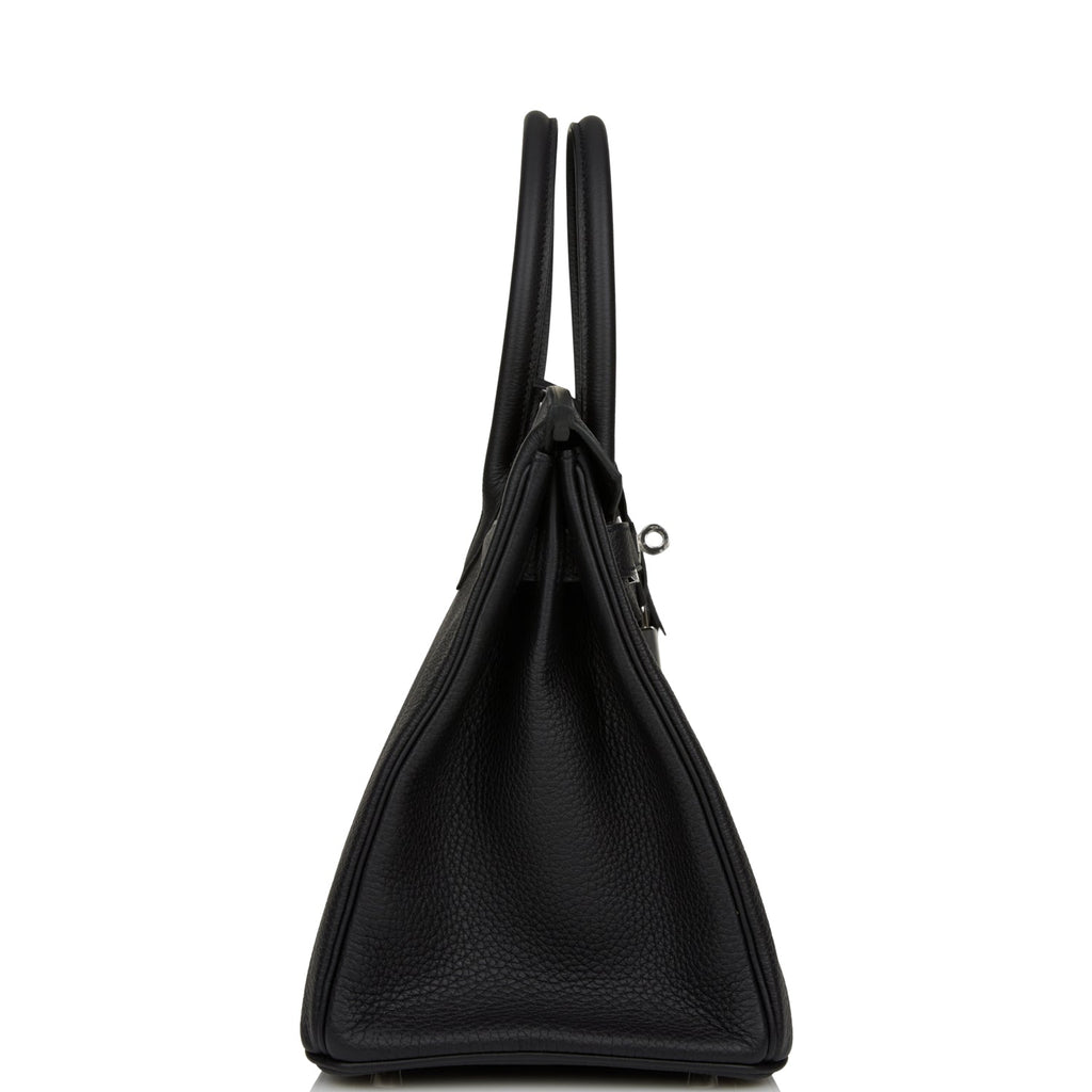 Hermes Birkin 30 Black Togo Palladium Hardware