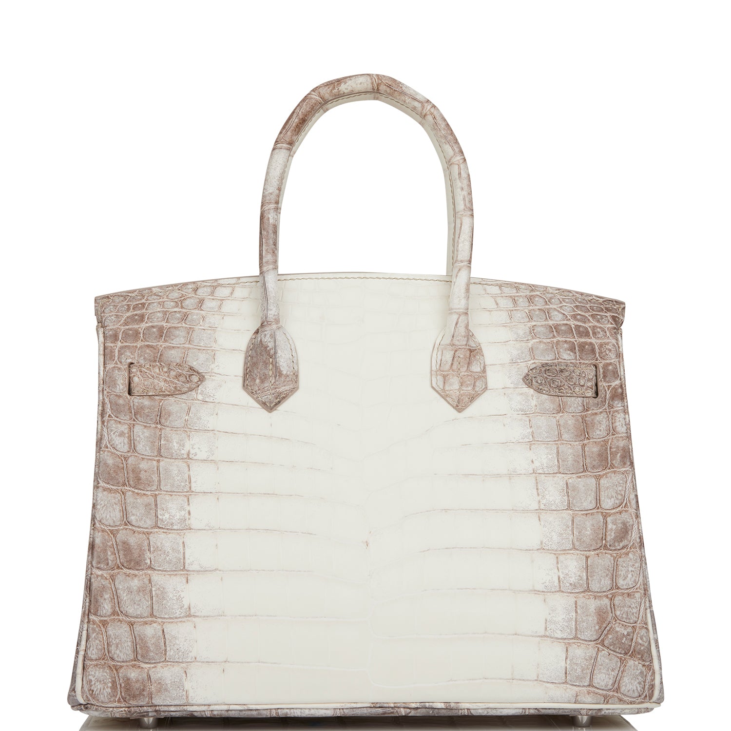 Hermes Birkin 30 Himalaya Niloticus Crocodile Palladium Hardware